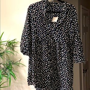 Floral mid length dress